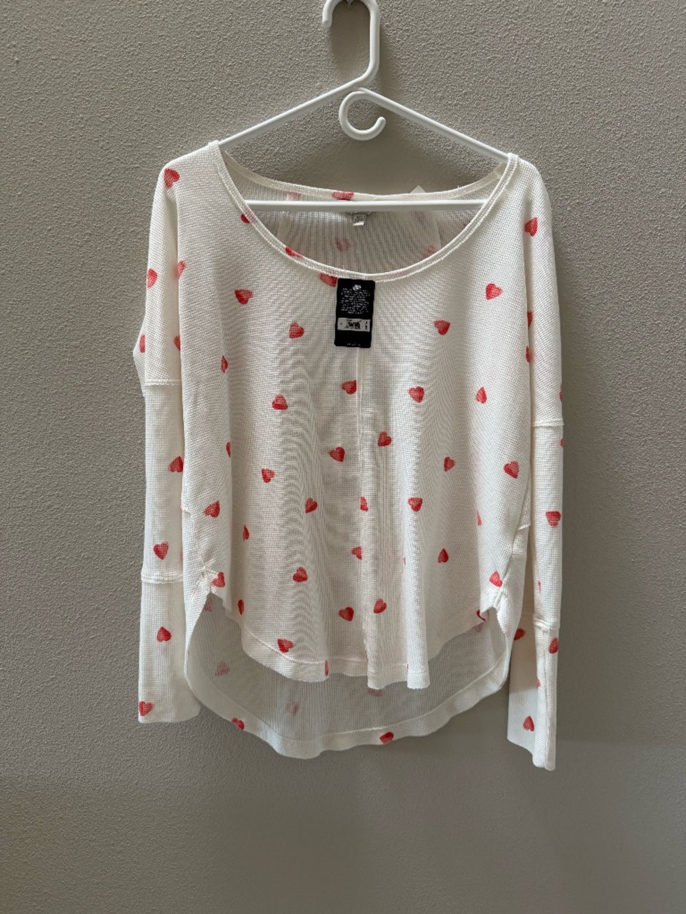Cotton long sleeve t-shirt